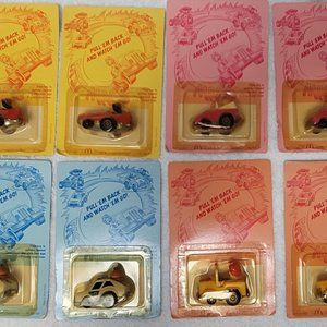 McDonald's Vintage RARE Racer Toys